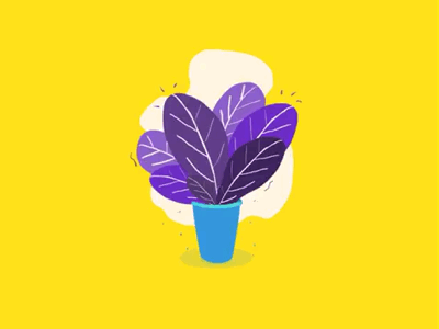 Color Plant 05 animated animation framebyframe gif illustration motion nature plant plants „farme by frame „motion design