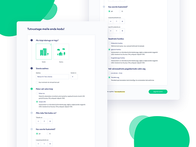 USS Forms calculator cards compare galley landing packages products safe security ui ux web