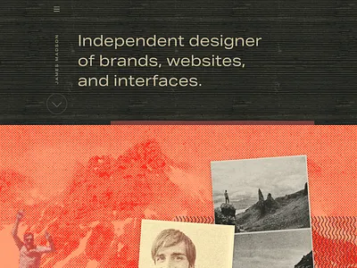 New freelance halftone portfolio