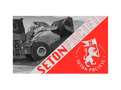 Seton Pacific branding identity logo typography