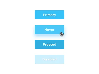 Yaps – Primary button states button color hover meta states yaps