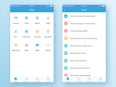 Management System App analysis bi cockpit data dss icons leap management platform report system ui