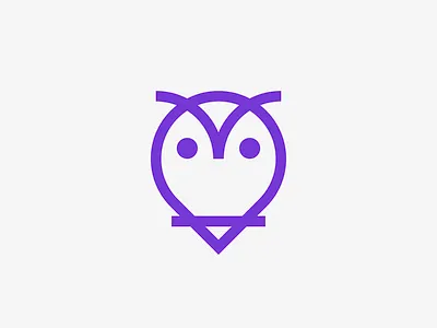 owl pin app bird brand icon logo map owl pin safety travel vector