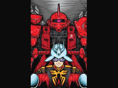 Red Comet casval rem deikun char char aznable gundam neo zeon red comet sieg zeon zaku zeon