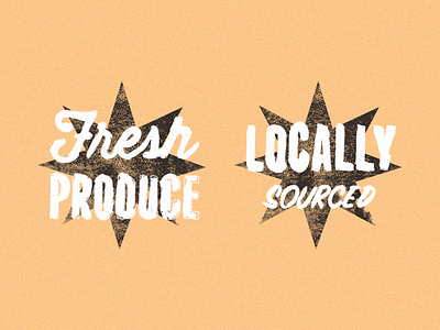 Farm Friendly design handmade symbol type typography