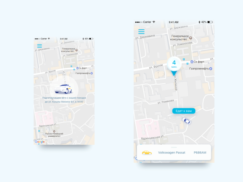 Jump Taxi cars maps taxi