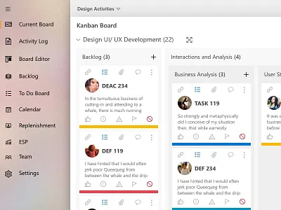 Fluent Kanban Board Light Edition fluent kanban