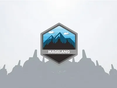 Magelang City Badge badge illustration