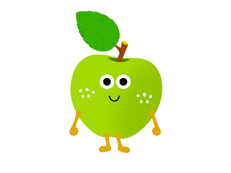 I kill the Apple animation apple art direction gifs kill loop motion motion design