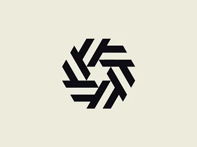 Star David geometry hexagon logo mark modern star symbol