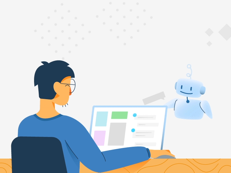 Conversation with bot