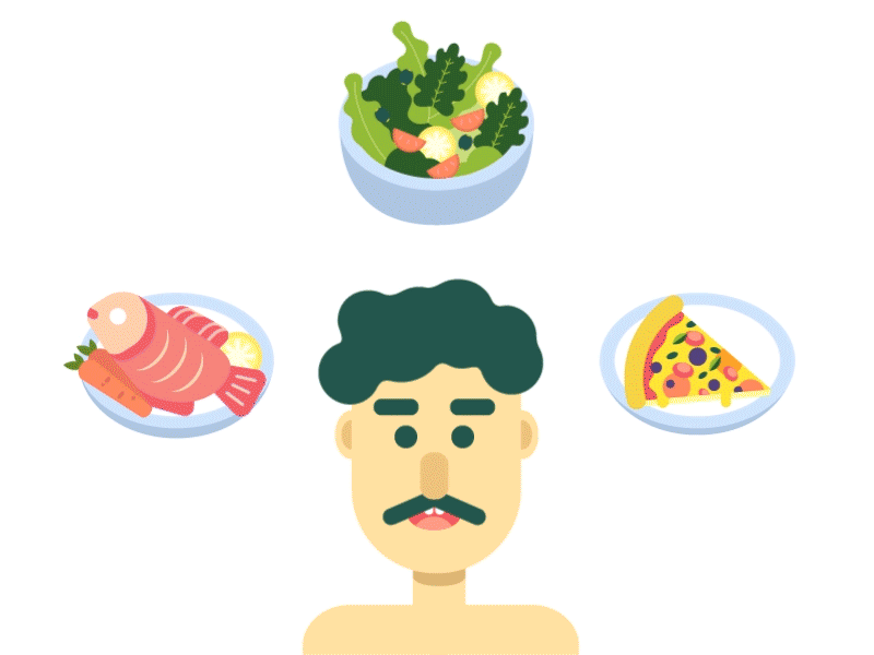 Adult life adult dailystruggle eat fish food life man pizza salad