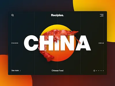 China – Reciples Project chinese cuisine food handdrawn recipe shrimp