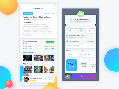 Paintaire design trends mobile app uiux