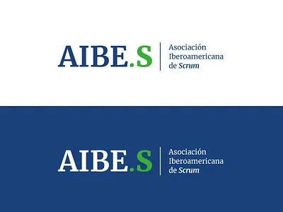 AIBE.ES logo concept certifications education flat fresh illustration logo modern scrum simple