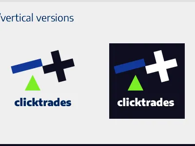 Clicktrades Logo - proposed alternates logo trading website