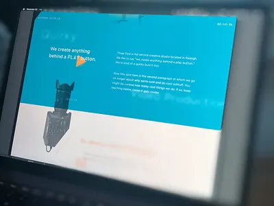 Three Post WIP Shot ui ux video web