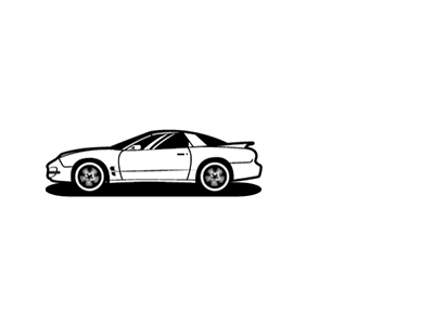 Driving Car animated animated gif automobile car firebird gif movement vector