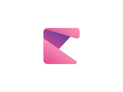 Logo Challenge | Geometric Logo dailylogo dailylogochallenge flat geometric gradient letter c logo logomark logotype origami shadow shape