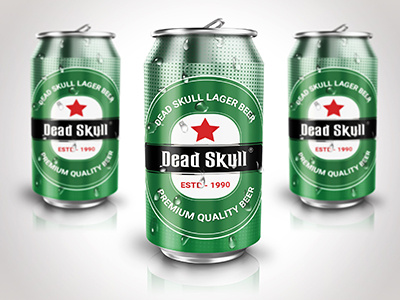 Beer Can Design adobe illustrator adobe photoshop beer can design creative design