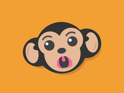 Monkey Illustration designs graphic graphic design illustration illustrations illustrator ui vectors