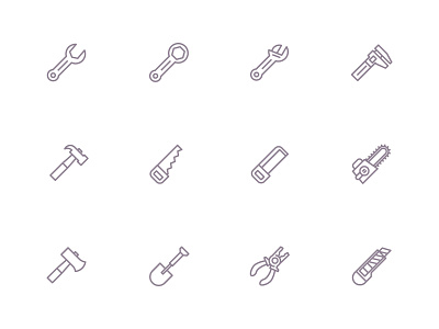 Tools Icon construction design equipment icon icons saw tools ui user interface wrench