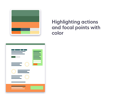 Another mock layout to showcase color palettes branding color color choices color palette grid seattle ui ui design ux ux design