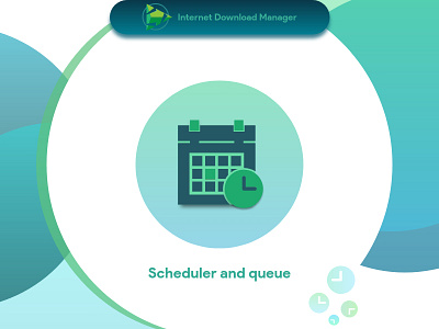 Internet Download Manager : Download Scheduler And Queue app calendar download hour icon log permission queue session software time watch