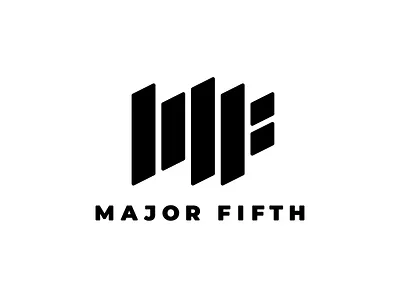 Major Fifth alphabet art creative design font logo modern type typo typography