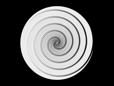 spiral illustration minimalism spiral