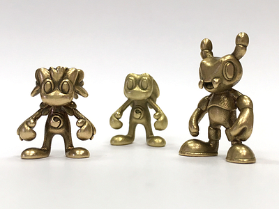 Metal Buddines 3d modeling 3d printed toy design