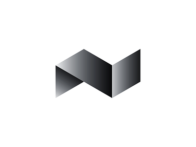 N alphabet art creative design font logo modern type typo typography