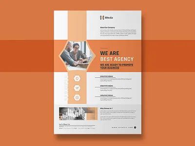 Corporate Flyer Layout agency business clean corporate flyer elegant flyer magazine ads minimal multipurpose templates