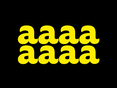 Exam Season black design dribbble letter letterdesign thicc type typodaily yellow