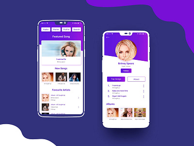 Dribbble01 appdesign dribbble inspiration interface minimal music musicapp trending ui uiux userinterface ux