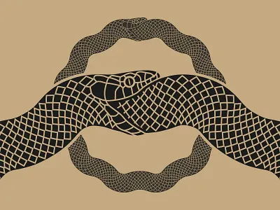 Ouroboros egypt illustration infinity snake