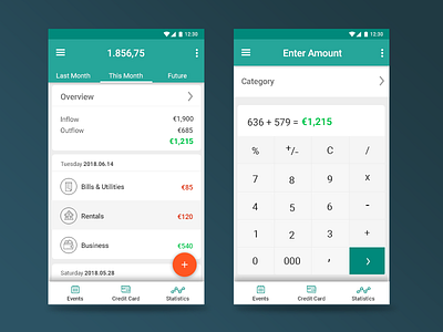 Daily UI #004 Calculator app design calculator daily ui design ui 004 ui design user interface design ux design web design