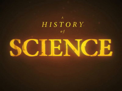 A History of Science - Titles 2d animation 3d animation after effects animation cinema 4d illustration motion design motion graphics