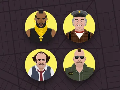 Yelo App Driver Avatar Illustrations app branding clean data visualization design flat icon icons identity illustration illustrator infographic isometric logo ui ux vector web web design website