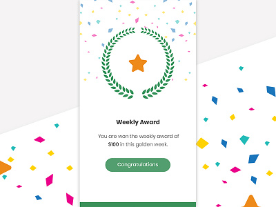 Day 011 - Flash Message award design illustration interface mobile
