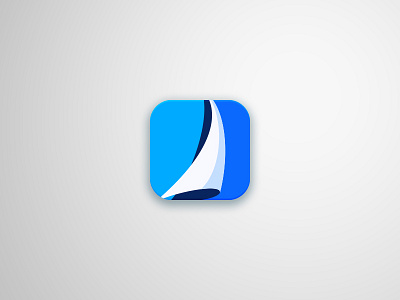 Sail app icon app icon iconography sail