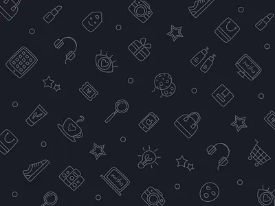 Shopping Icon bag camera coffee earphone gift icon lamp mobile notebook shoes shopping vector