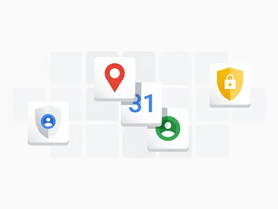 Dashboard, Google account account dashboard google icon illustration