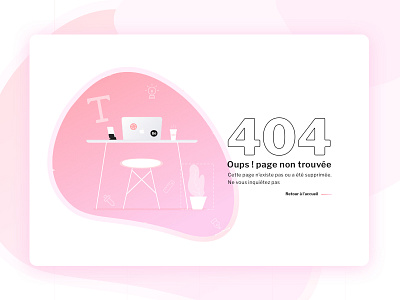 Portfolio 404 404 fatma aroua notfound pink portfolio ux