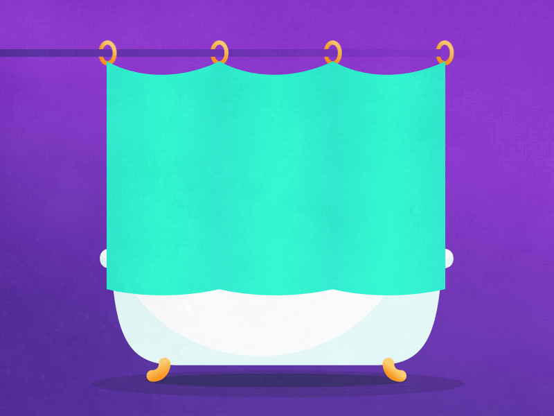 Monster Singing gif illustration monster sing