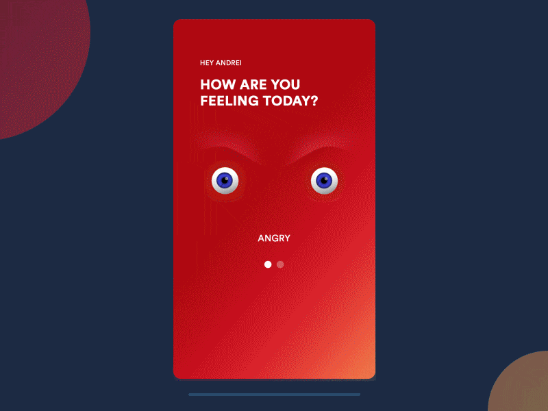 Slide mood interaction angry confused gif interaction ios mood ui user ux