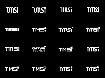 TMSi Concepts amplifier application branding data identity lettering logo pulse radar redesign tmsi typography