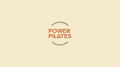 PowerPilates Logo 3d mockups abstract logo design branding design graphic design illustration logo logo creation logo design logo for pilates brand logo identity pilates pilates brand pilates logo ui unique pilates logo vector