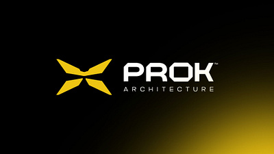 PROK Architecture 3d mockups abstract logo design architecture brand logo architecture logo architecture logo design brand branding conceptual logo design expert logo designer graphic design logo logo creation logo design logo designer expert logo identity minimal logo minimalistic style professional logo