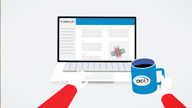 American Concrete Institute - ACI 318 PLUS+ after effects animation big short story construction engineering motion graphics